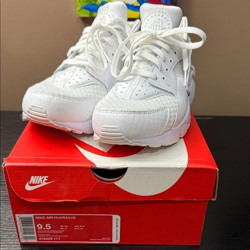 Nike Air Huarache 9.5 Men’s - Picture 2 of 6